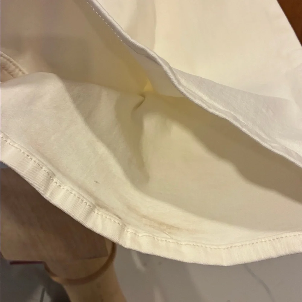 Free People womens White/ivory Flared jeans Pants w29 L 33 - Picture 8 of 9